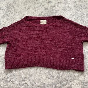 Cropped Hollister Sweater